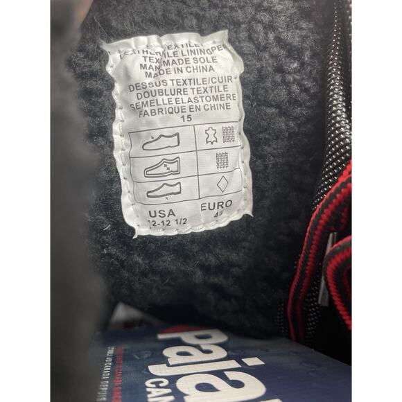 Pajar BURMAN-BOOT Men's New Boot Black EU Size 45 NIB - Picture 10 of 11